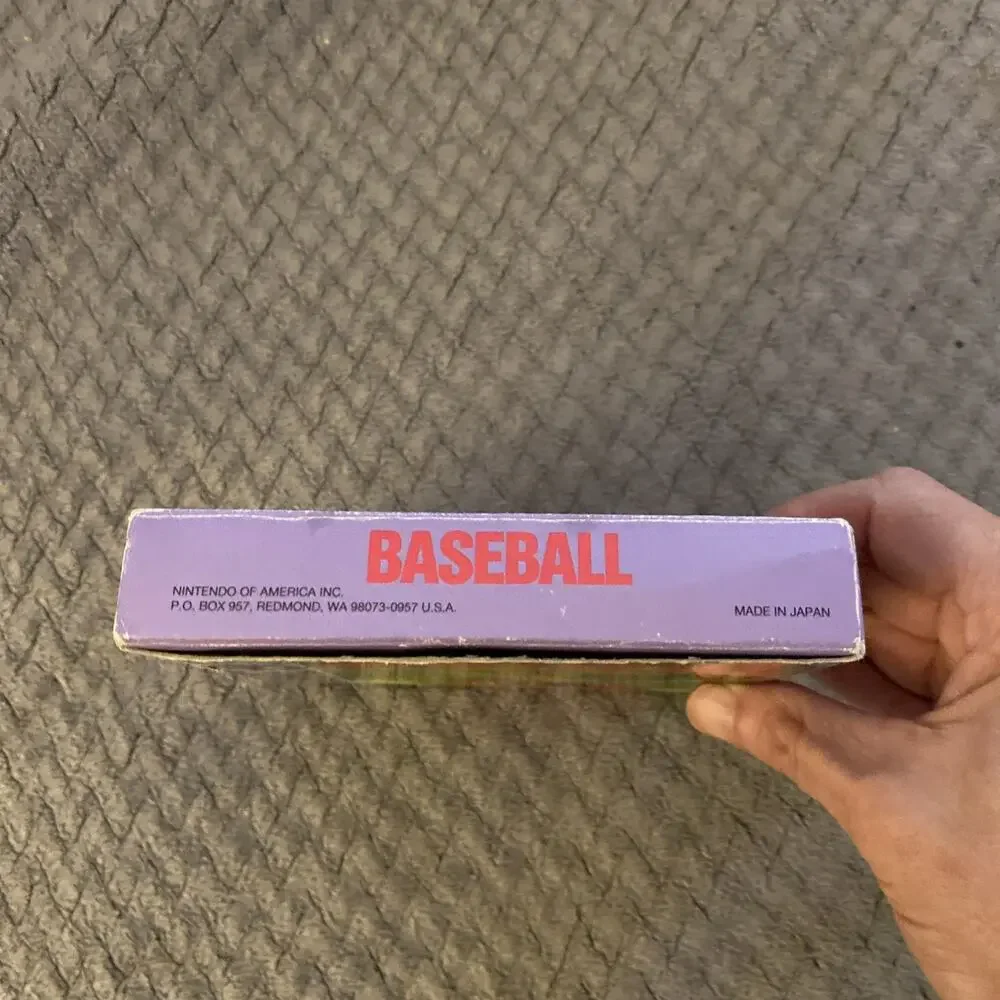 Nintendo Gameboy Game Baseball CIB Complete In Box